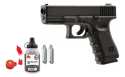 Pistola Balines Glock 19 Gen3 Posta Cal .177 Co2 4.5 Beretta