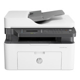 Impresora Multifunción Hp Laserjet 137fnw Con Wifi Blanca Y Negra 110v - 127v