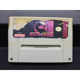 Mortal Kombat Para Super Famicom Japonés Re-pro 