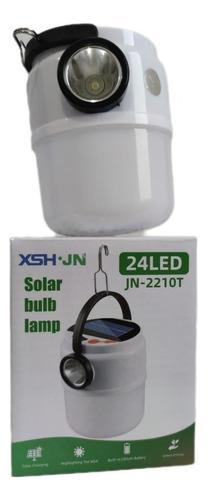 Lampada Lanterna Placa Solar E Gancho Portátil Recarregável Cor Da Luz Led 110v/220v