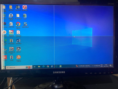 Monitor Samsung Com Defeito. 