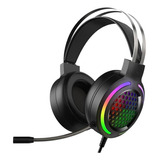 Audífono Gamer Microfono Luces Rgb As-60