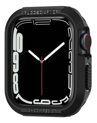 Estuche Spigen Rugged Armor Apple Watch 7 6 5 4 Se 45mm 44mm