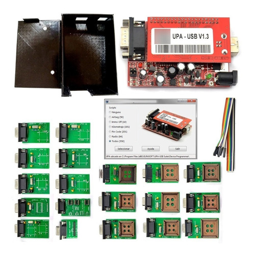 Upa Usb 1.3 Programador 19 Adaptador Eeprom Micro + Scripts