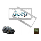 Par Porta Placas Jeep Liberty 2.4 2003 Original