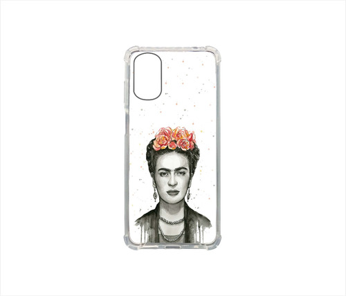 Funda De Frida Kahlo Compatible Con Motorola ( Serie One )