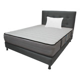 Combo Resortado Sencillo Caribe + Base Cama + Almohada