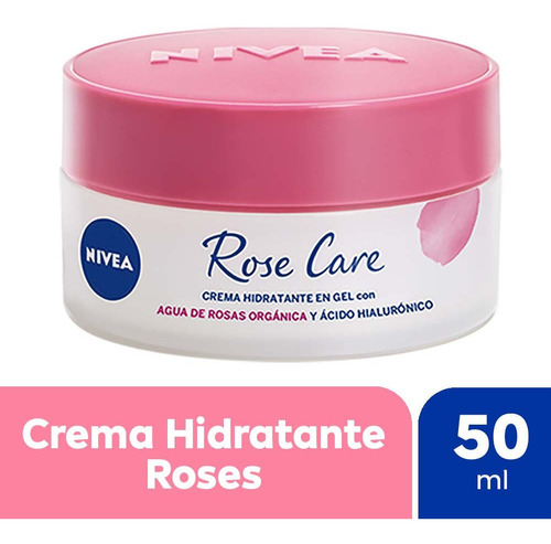Nivea Rose Care Crema Hidratante En Gel X50 