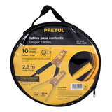 Cable Puente Batería 2,5 Mt Calibre 10 Awg  Pretul (truper) 