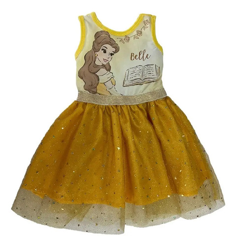 Vestido Disney Estampado Princes Bella | Meses sin interés