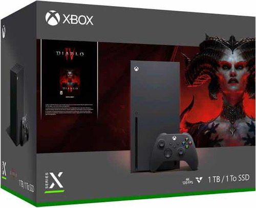 Consola Xbox Serie X De 1 Tb Bundle Diablo Iv Ssd