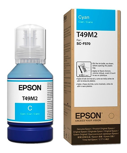 Tinta Epson Para Sublimación T49m2 Original Importada