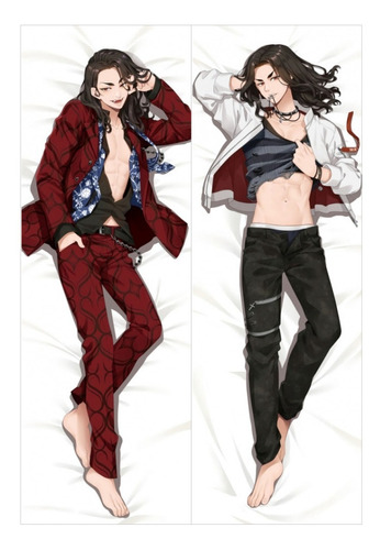 Dakimakura Tokyo Revengers 2 Lados+relleno 24x70