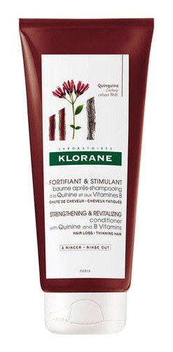 Balsamo Acondicionador Klorane Quinina Control Caída 200 Ml