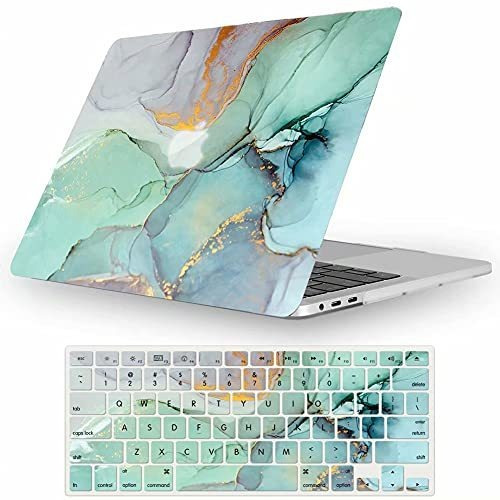 Funda Macbook Air 13  2010-2017, Mármol Verde