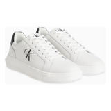 Zapatilla Chunky Cupsole Mono Blanco Hombre Calvin Klein