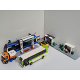 Lego Estação Transporte Público Ôbibus E Trem 8404