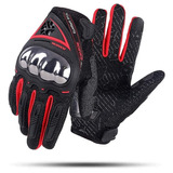 Guantes Motociclista Scoyco Con Proteccion Touch Antiderrape