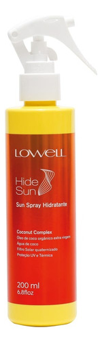 Spray Hidratante Lowell Sun Protetor Solar E Termico 200ml