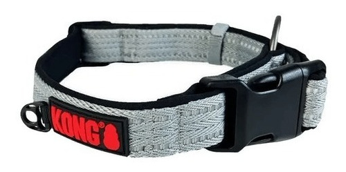 Collar Acolchonado Kong Nylon Ajustable Reflectivo S Perros