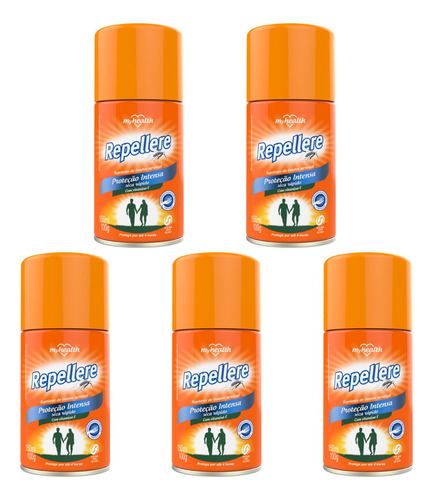 5 Repellere Repelente De Insetos Sem Pernilongo 150ml Top