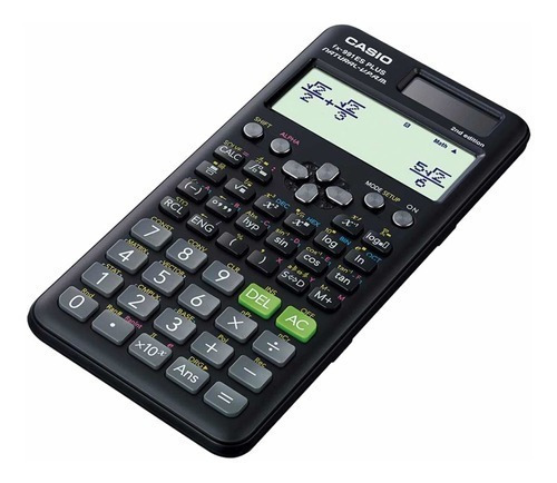 Calculadora Científica Casio Fx-991es Plus, Segunda Edição, Cor Preta