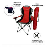 Sillon Camping Director Reforzado Plegable Acolch-ikasahogar