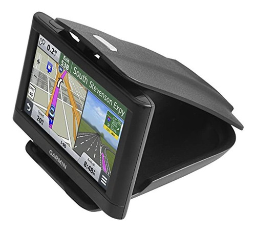 Soporte Para Tablero Gps [base Negra Mate] Para Garmin Nuvi 