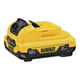 Bateria 2,0ah 12,0v Íon De Lítio Max Premium Dcb122 Dewalt