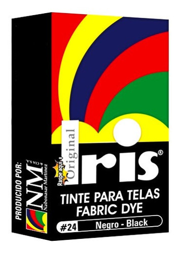 Tinte Ropa Iris X2 Unidades