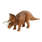 Figura De Acción  Triceratops Fmm24 De Mattel Roarivores