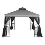 Gazebo Toldo Pergola Gazebo 3x3 M Para Tus Fiestas Y Evento 