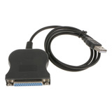 Cables De Impresora Usb Tipo Db-25 De 1 Pieza Para