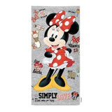 Toallón De Microfibra 60 X 120 Cm - Disney - Minnie