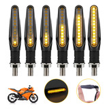 6 Pza Secuencial Motocicleta Direccionales Led Indicador 12v