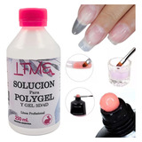 Solucion Liquido Para Polygel 250lml Aprobada Por Anmat Lfme