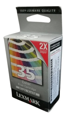 Cartucho De Tinta Lexmark  35 Tricolor 18c0035