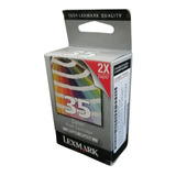 Cartucho De Tinta Lexmark  35 Tricolor 18c0035