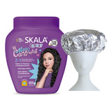 Mais Cachinhos Kids Skala Mascara Vegana 1kg +gorro Aluminio