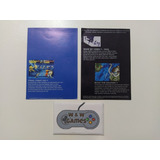 Sega Cd - Encartes - 2 Encartes Originais Tec Toy.