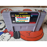 Video Juego Fun'n Games De Super Nintendo,super Nes,fun Game