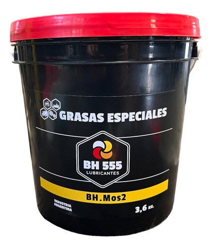 Grasa Moly  Limo2 Disulfuro De Molibdeno 3.6kg Bh555