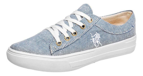 Tenis Mod 2047 Para Mujer American Polo Color Blanco D1