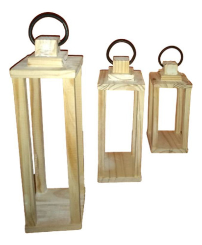 Farol Fanal De Madera