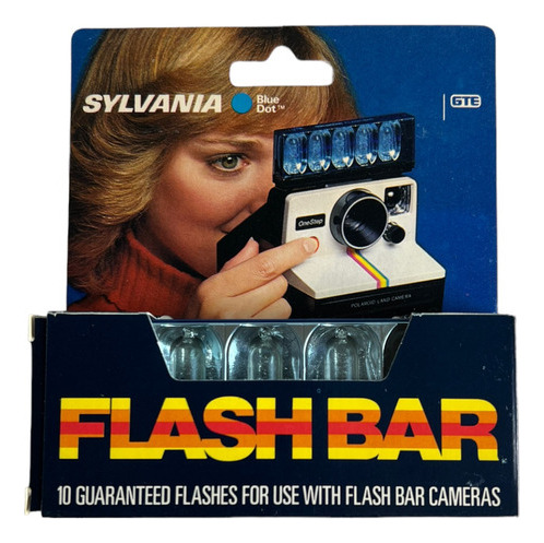 Barra De Flash Flashbar Sylvania Punto Azul Polaroid Sx-70