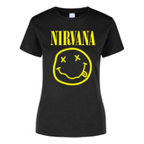 Playera Nirvana Rock Moda Hombre Mujer Blusa Camisa 