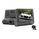 Cámara Dvr Para Carro Full Hd 3 Lentes Visión Nocturna