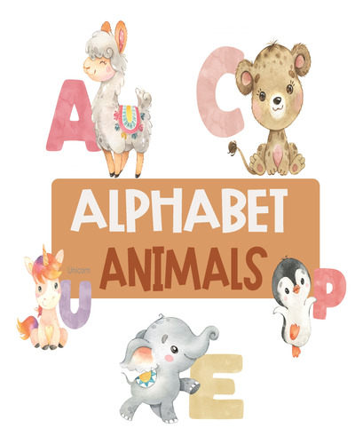 Flashcard Imprimible Alphabet Animals