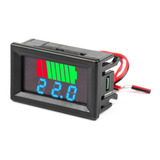 Voltímetro Digital 12v Com Medidor Bateria P/ Som Automotivo