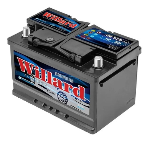 Bateria Willard 12x80 Reforzada Ub-820 12 X 80 Diesel
